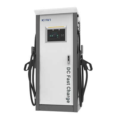 Stacja szybkiego ładowania 120kw 3 fazowa Elektryczna Elektryczna Stacja szybkiego ładowania Chademo CCS1 CCS Typ 2 Szybkie ładowarki elektryczne DC