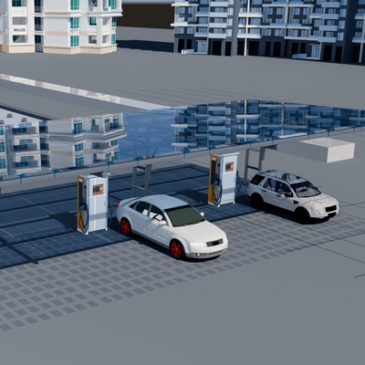Stacje szybkiego ładowania 150V 1000V dla samochodów elektrycznych