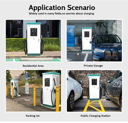 Reklamowe ekrany publiczne Komercyjne szybkie ładowarki elektryczne 180 kW 240 kW