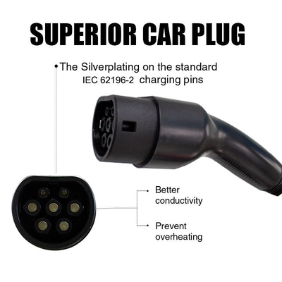 16A-32A Kabel ładowania samochodów do łącznika ładowarki przenośnej pojazdu elektrycznego KIWI EV