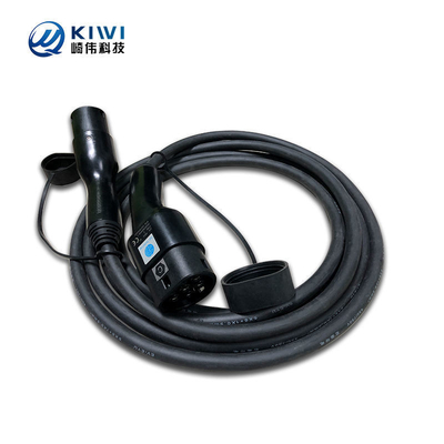 UL94-V0 Klasa płomienia 16A-32A Typ 1 do Typ 2 Kabel ładowania EV dla pojazdów elektrycznych