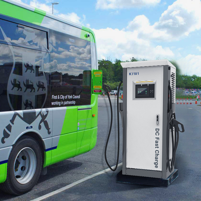 Park rozrywki i centrum handlowe 60kw stacja ładowania EV ze skanem QRCode uruchomienie