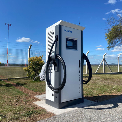 AC 0A-182A Zakres biegu wejściowego Podwójne złącza Ładowarka EV do samochodów elektrycznych 120kw