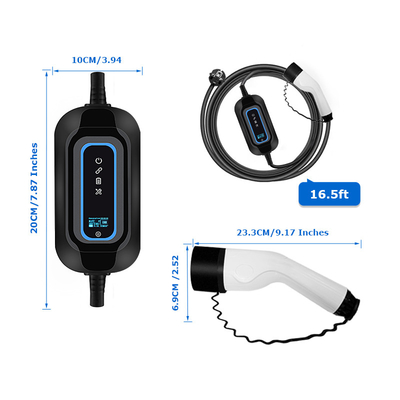 3.5KW Type 2 EV Plug IP67 Na pokładzie ładowarka dla Tesli Model 3 na parkingu Shopping Mall