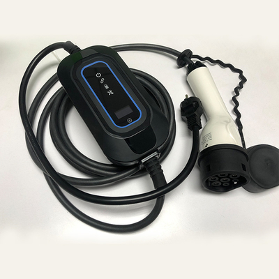 Tesla Car Fitment Typ 2 Plug In Sae J1772 Type1 16a 220v EV Przenośny ładowarka 5m Kabel