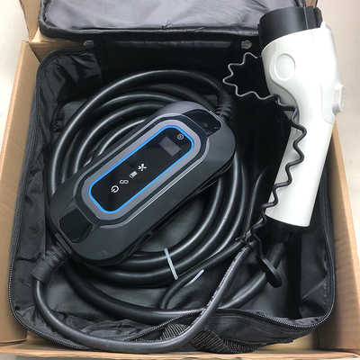 Tesla Car Fitment Typ 2 Plug In Sae J1772 Type1 16a 220v EV Przenośny ładowarka 5m Kabel