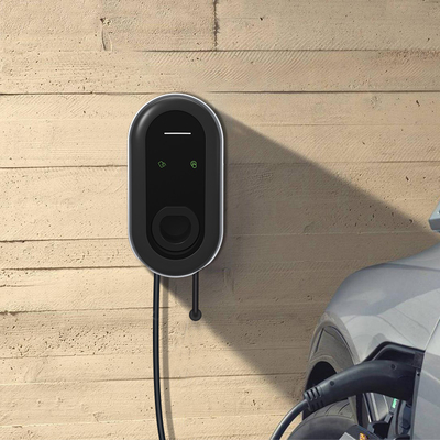 Poziom IP55 4,3-calowa stacja ładowania LCD EV dla domowej elektrycznej stacji ładowania AC