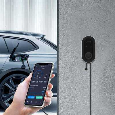 RCD ochrona przed wyciekiem IP54 5KW 22KW stacja ładowania elektrycznego dla Tesli w parku rozrywki