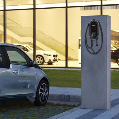 Na ścianie/kolumnie KIWI 22KW szybkie ładowarki elektryczne dla napięcia wejściowego 380v i kabli typu 1 2