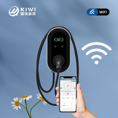 KIWI LCD Mini Opcc 220V Stacja ładowania typu 2 7kW CCS EV ładowarka do samochodów elektrycznych