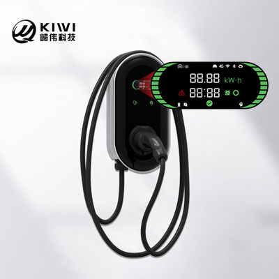 KIWI LCD Mini Opcc 220V Stacja ładowania typu 2 7kW CCS EV ładowarka do samochodów elektrycznych