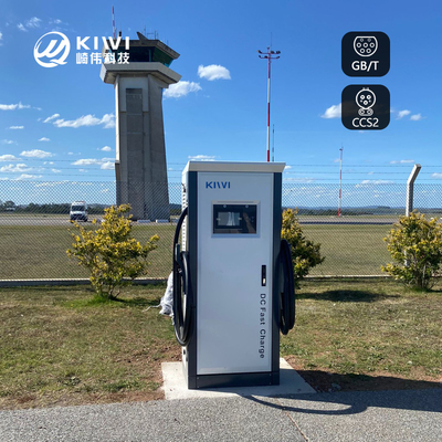 Ładowarka samochodu elektrycznego o mocy 60 kW DC CCS2 CHAdeMO Type2 OCPP1.6 do szybkiego ładowania 200V-1000V