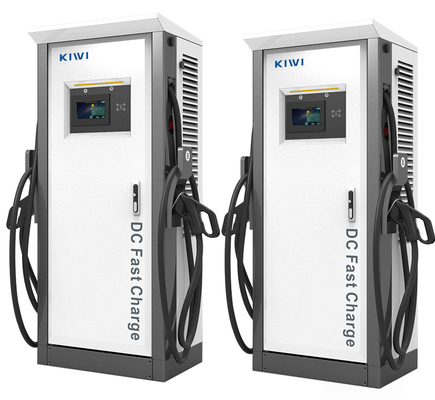 120kw CCS1 CCS2 Auto Chademo EV Stacja szybkiego ładowania prądu stacjonarnego z częstotliwością sieci 50Hz±10Hz