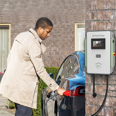 30 kW 40 kW stacja szybkiego ładowania prądu stałego dla pojazdów elektrycznych 30mA ochrona przed wyciekiem