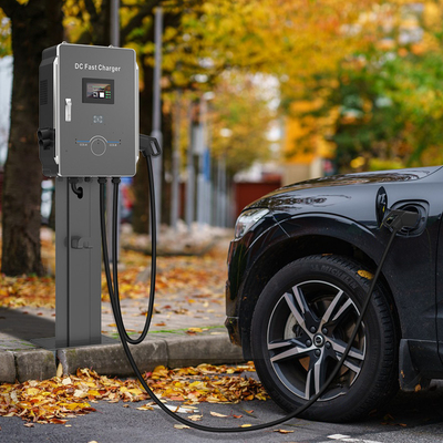 Parking supermarketu Elektrownia do ładowania pojazdów CCS 40kW Hyundai Ioniq 5 ładowarka