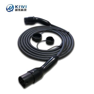 KIWI Przenośny kabel do ładowania pojazdów elektrycznych typu 1 do typu 2 klasa płomienia UL94-V0