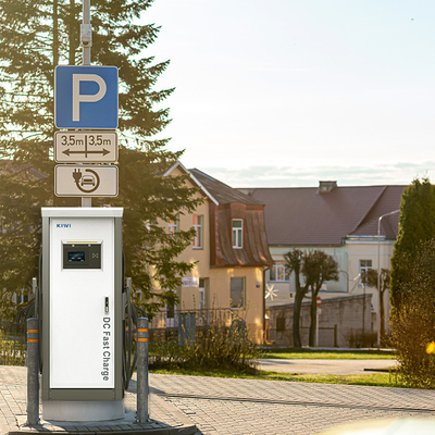 Stacja szybkiego ładowania 120kw 3 fazowa Elektryczna Elektryczna Stacja szybkiego ładowania Chademo CCS1 CCS Typ 2 Szybkie ładowarki elektryczne DC